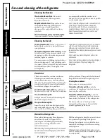 Preview for 13 page of GE GEGTS18KBPWW Owner'S Manual And Installation Instructions