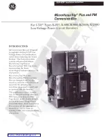 Preview for 1 page of GE GEH-6294 Installation Manual