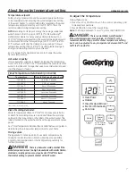Предварительный просмотр 7 страницы GE GEH50DEEJS Owner'S Manual & Installation Instructions