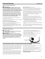 Предварительный просмотр 11 страницы GE GEH50DEEJS Owner'S Manual & Installation Instructions