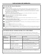 Preview for 70 page of GE GEH50DEEJS Owner'S Manual & Installation Instructions