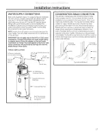 Preview for 17 page of GE GEH80DEEJS Owner'S Manual & Installation Instructions