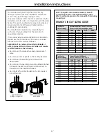 Preview for 17 page of GE GeoSpring GEH50DEEDSR Owner'S Manual & Installation Instructions