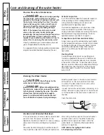 Предварительный просмотр 12 страницы GE GeoSpring GEH50DNSRSA Owner'S Manual & Installation Instructions