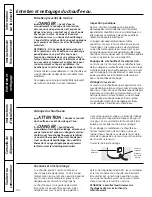 Предварительный просмотр 34 страницы GE GeoSpring GEH50DNSRSA Owner'S Manual & Installation Instructions