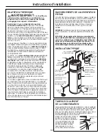 Предварительный просмотр 37 страницы GE GeoSpring GEH50DNSRSA Owner'S Manual & Installation Instructions