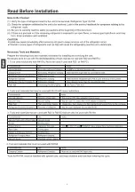 Предварительный просмотр 8 страницы GE GES-NX25OUT Owner'S Manual And Installation Instructions