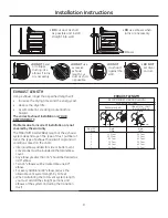 Предварительный просмотр 9 страницы GE GEWADREW5001 Installation Instructions Manual