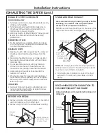 Предварительный просмотр 10 страницы GE GEWADREW5001 Installation Instructions Manual