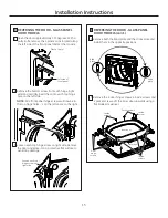 Предварительный просмотр 15 страницы GE GEWADREW5001 Installation Instructions Manual