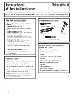 Предварительный просмотр 38 страницы GE GFC1001V Series Owner'S Manual & Installation Instructions