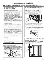 Preview for 84 page of GE GFD14 Owner'S Manual & Installation Instructions