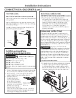 Preview for 8 page of GE GFD45ESPK0DG Installation Instructions Manual