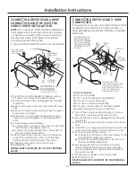 Preview for 11 page of GE GFD45ESPK0DG Installation Instructions Manual