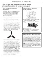 Preview for 20 page of GE GFD45ESPK0DG Installation Instructions Manual