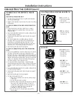 Preview for 26 page of GE GFD48 Owner'S Manual & Installation Instructions