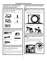 Preview for 39 page of GE GFD48 Owner'S Manual & Installation Instructions