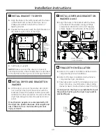 Preview for 40 page of GE GFD48 Owner'S Manual & Installation Instructions