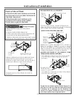 Preview for 77 page of GE GFD48 Owner'S Manual & Installation Instructions