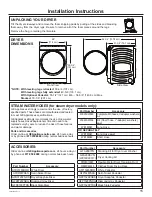 Preview for 15 page of GE GFD55 Owner'S Manual & Installation Instructions