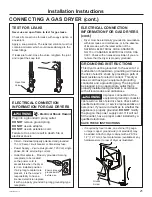 Preview for 21 page of GE GFD55 Owner'S Manual & Installation Instructions