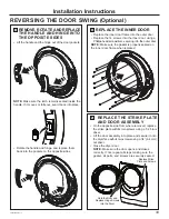 Preview for 33 page of GE GFD55 Owner'S Manual & Installation Instructions