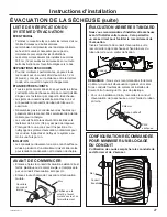 Preview for 69 page of GE GFD55 Owner'S Manual & Installation Instructions