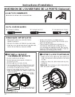 Preview for 74 page of GE GFD55 Owner'S Manual & Installation Instructions