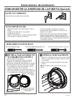 Preview for 116 page of GE GFD55 Owner'S Manual & Installation Instructions