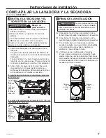 Preview for 121 page of GE GFD55 Owner'S Manual & Installation Instructions