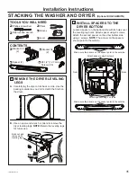 Предварительный просмотр 35 страницы GE GFD65 Owner'S Manual & Installation Instructions