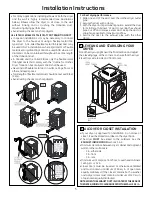 Предварительный просмотр 5 страницы GE GFDN120EDWW Installation Instructions Manual