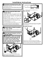 Предварительный просмотр 6 страницы GE GFDN120EDWW Installation Instructions Manual