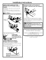 Предварительный просмотр 7 страницы GE GFDN120EDWW Installation Instructions Manual