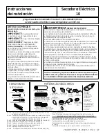 Предварительный просмотр 9 страницы GE GFDN120EDWW Installation Instructions Manual