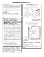 Preview for 5 page of GE GFDN120GD0WW Installation Instructions Manual