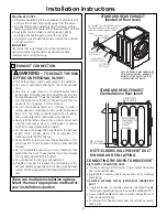 Preview for 4 page of GE GFDN240ELWW Installation Instructions Manual