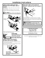 Preview for 7 page of GE GFDN240ELWW Installation Instructions Manual