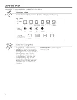 Preview for 8 page of GE GFDS170 Owner'S Manual