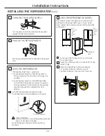 Preview for 30 page of GE GFE29HGD Series Owner'S Manual And Installation Instructions