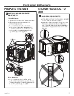 Preview for 3 page of GE GFP1528 Installation Instructions Manual