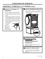 Preview for 12 page of GE GFP1528 Installation Instructions Manual