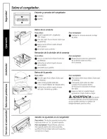 Preview for 84 page of GE GFSF6KEXABB and Owner'S Manual And Installation Instructions