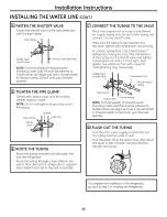 Preview for 26 page of GE GFSF6KEXCBB and Owner'S Manual And Installation Instructions