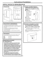 Preview for 52 page of GE GFSF6KEXCBB and Owner'S Manual And Installation Instructions