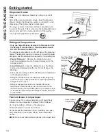 Preview for 10 page of GE GFW148 Owner'S Manual And Installation Instructions