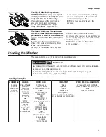 Preview for 11 page of GE GFW450 Owner'S Manual & Installation Instructions