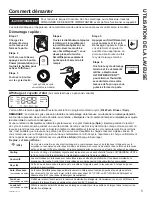 Preview for 37 page of GE GFW510 Owner'S Manual & Installation Instructions