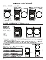 Preview for 83 page of GE GFW510 Owner'S Manual & Installation Instructions