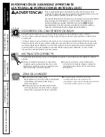 Preview for 28 page of GE GFWH2400L Series Owner'S Manual & Installation Instructions